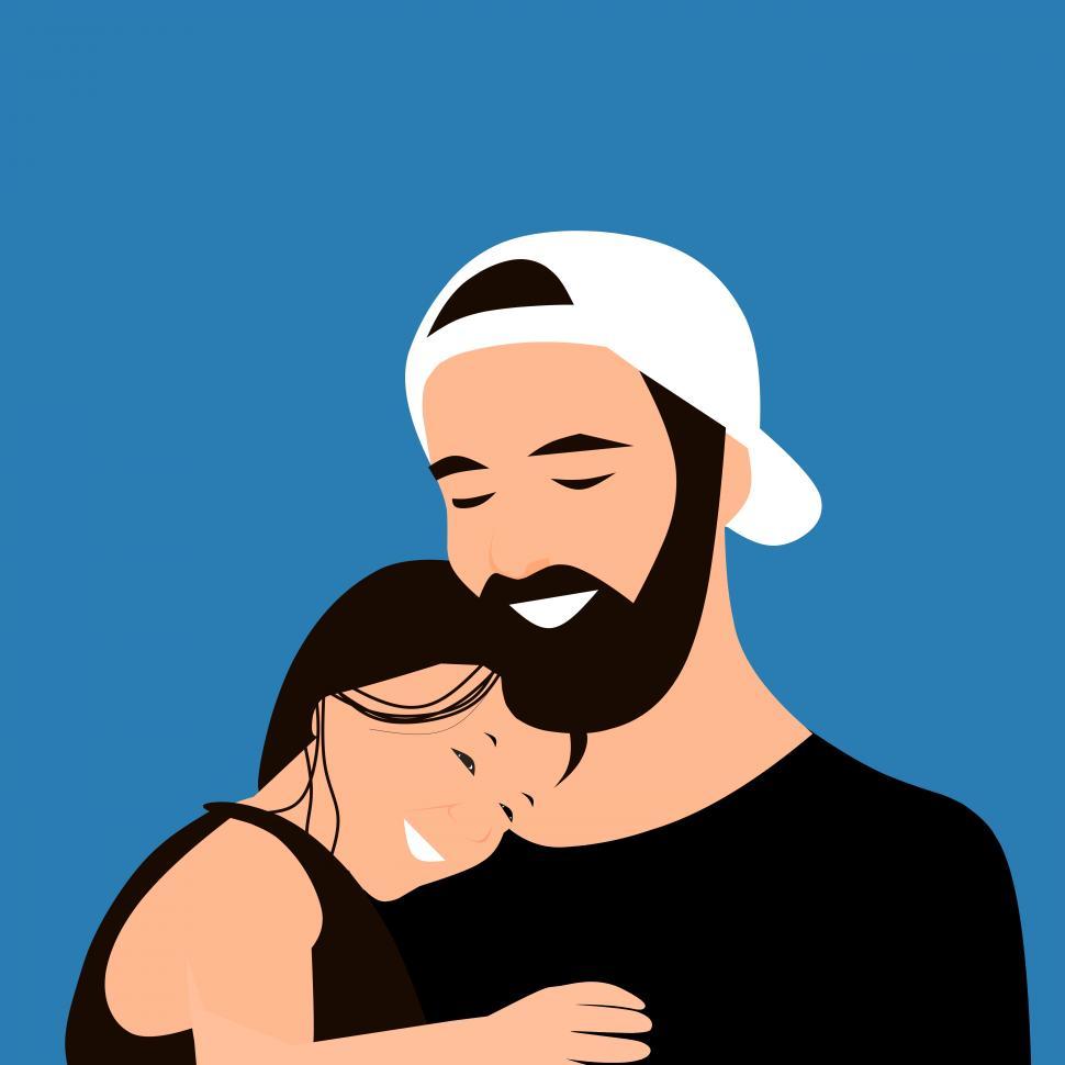 Free Image of Father and daughter   