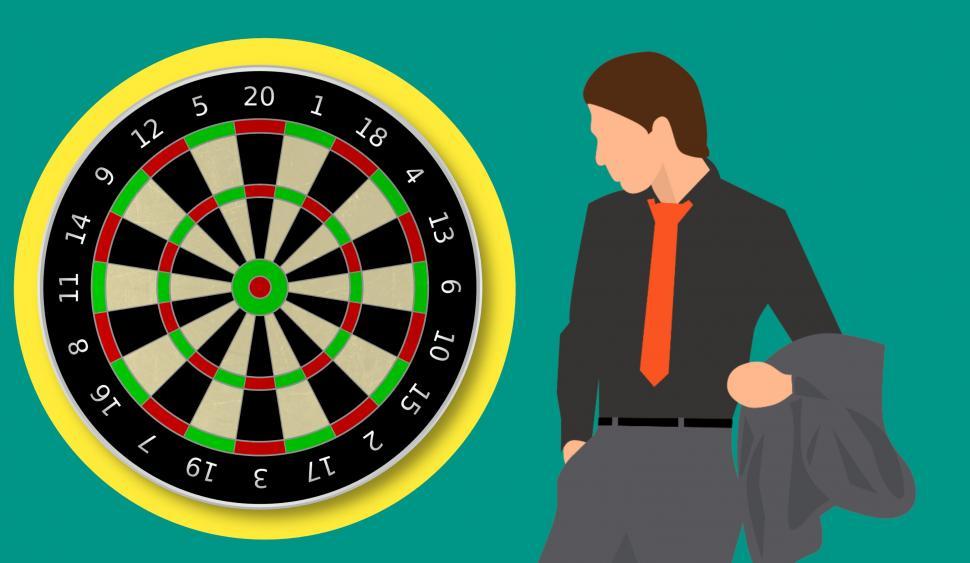 Free Image of dartboard games  