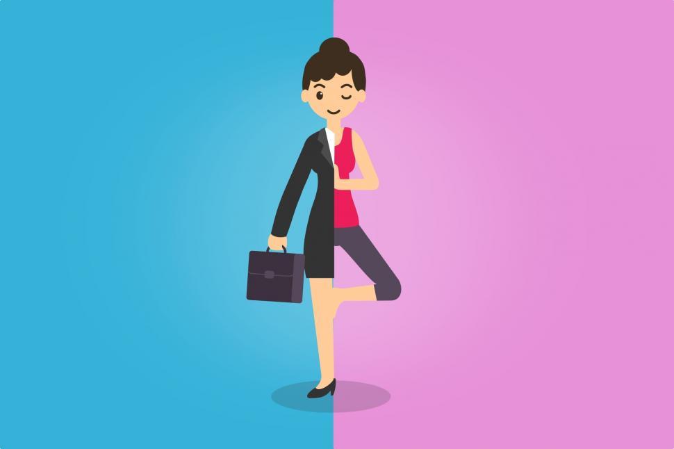 Free Image of Work Life Balance Concept - Fitness and Business 