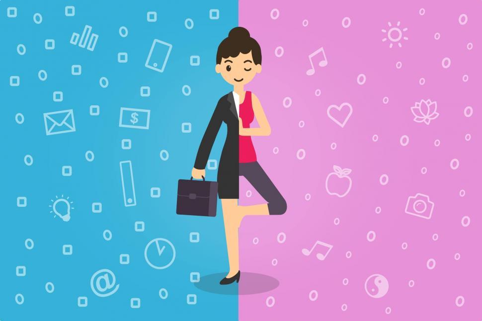 Free Image of Work Life Balance Concept - Distractions and Obligations 