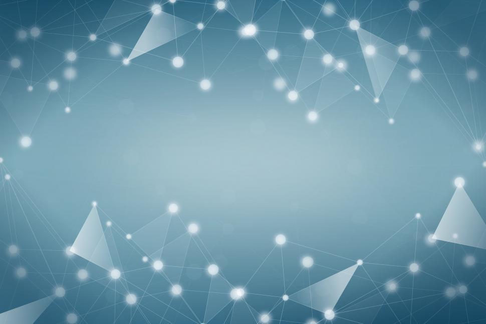 Free Image of Technology Nodes Background - Abstract Background - With Copyspace  