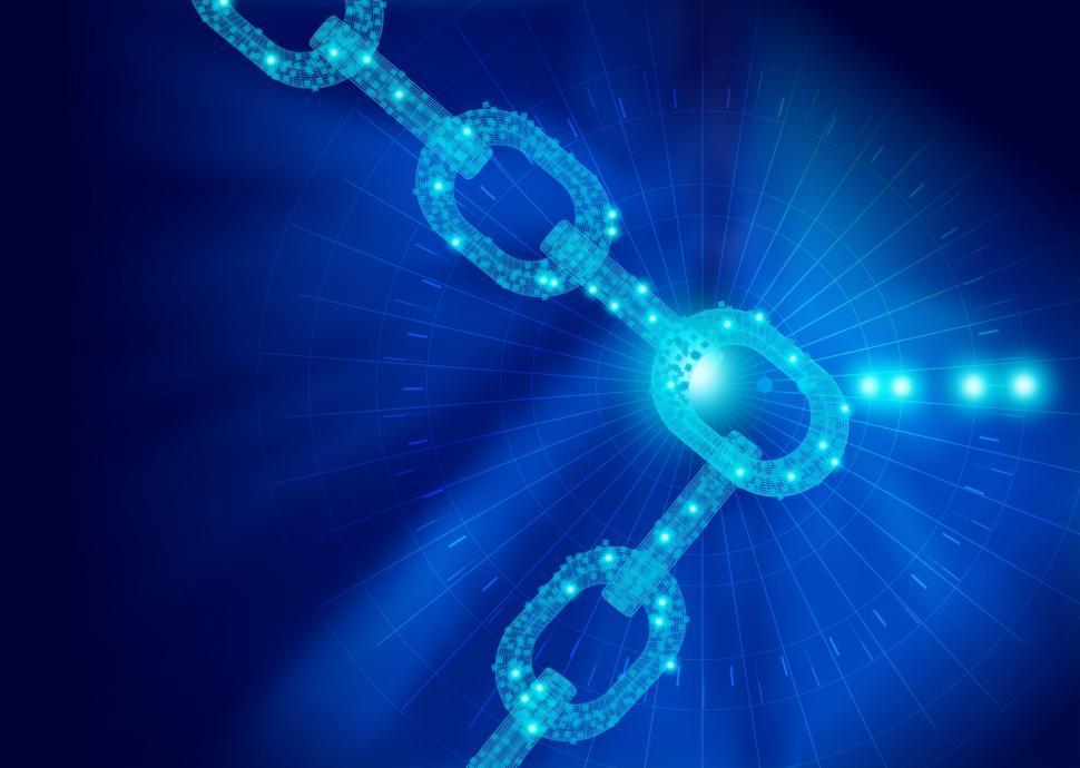 Free Image of Block Chain Network Transactions - Distributed Ledger Technology - Digital Chains  