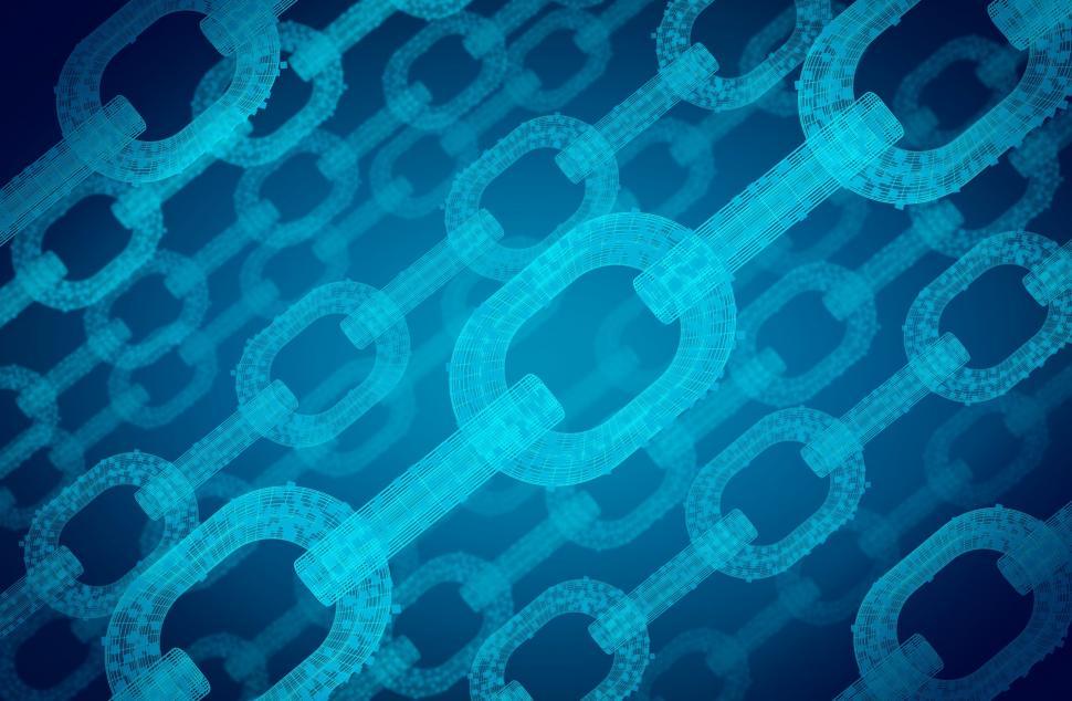 Free Image of Block Chain Network Links - Distributed Ledger Technology - Digital Chains  