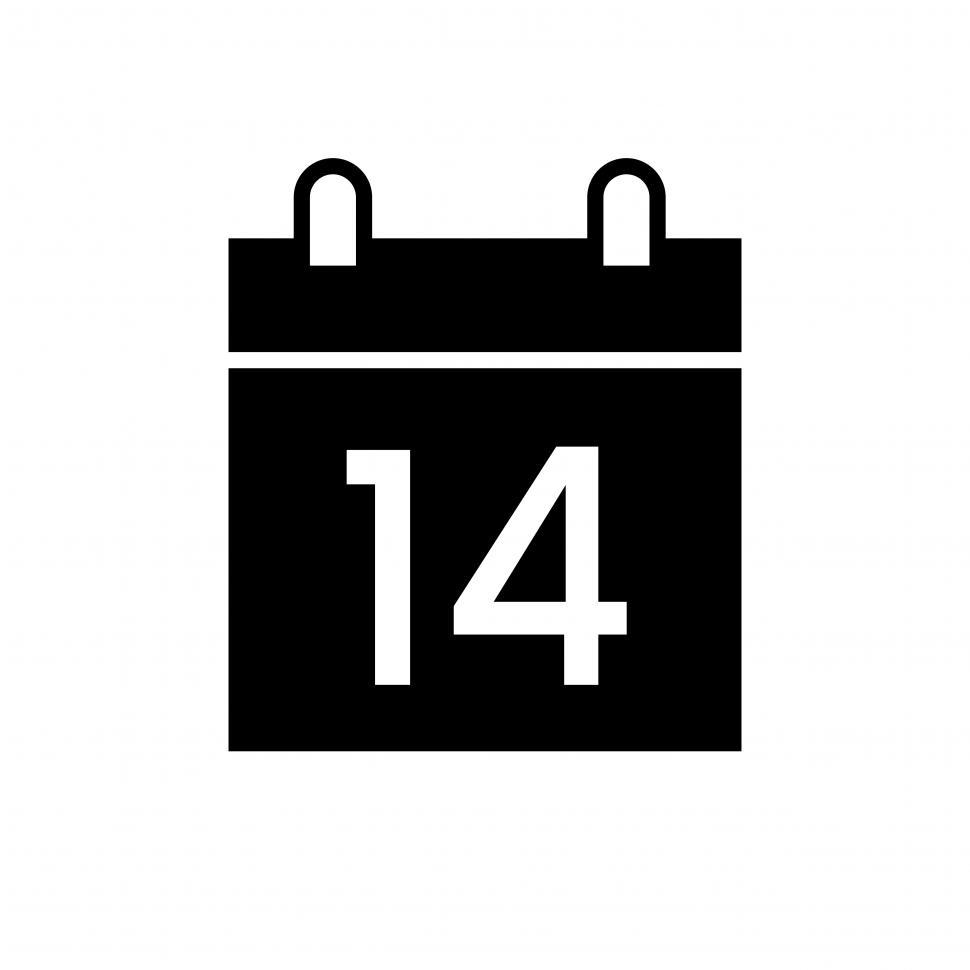 Free Image of Calendar sign vector icon 