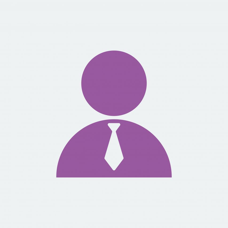 Free Image of Business man profile vector 