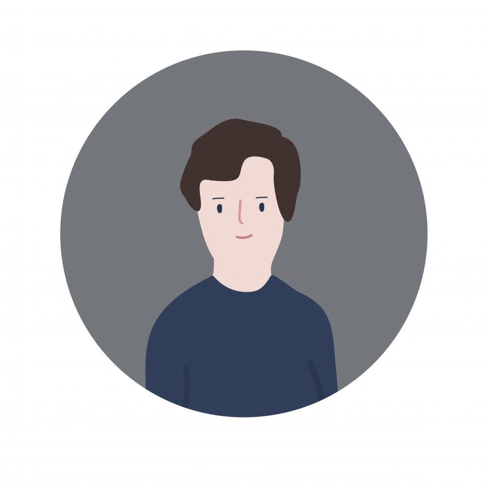 Free Image of Animated image of a boy 