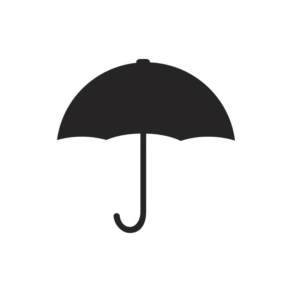 Free Image of Black umbrella symbol 