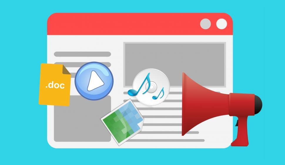 Free Image of content marketing  