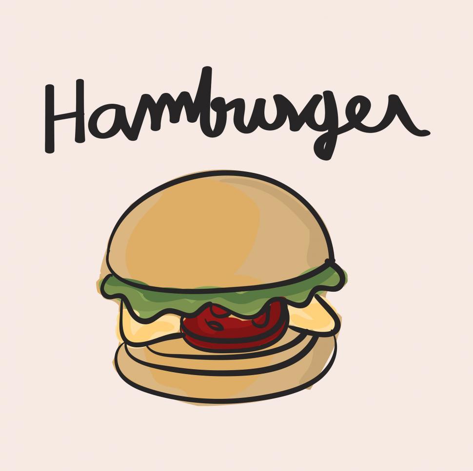 Free Image of Hamburger vector icon 