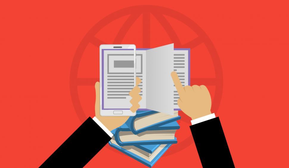 Free Image of Online library  
