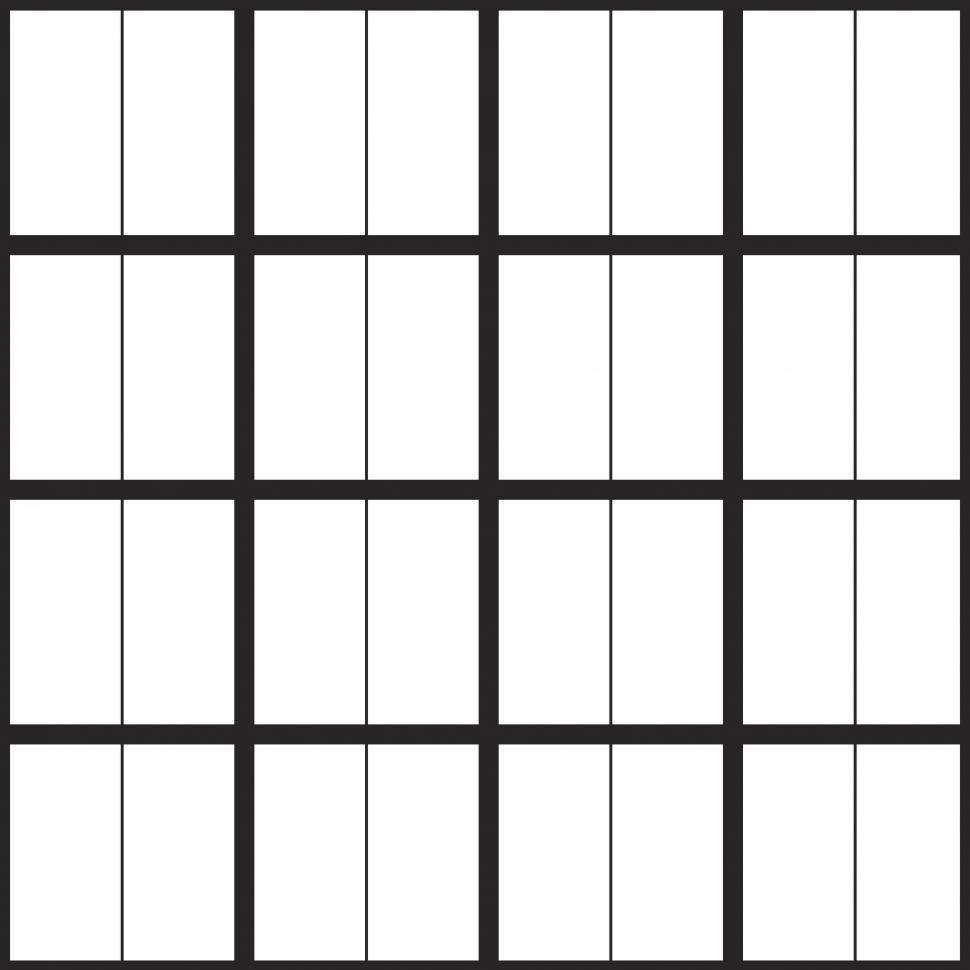 Free Image of Vertical rectangular black line pattern 