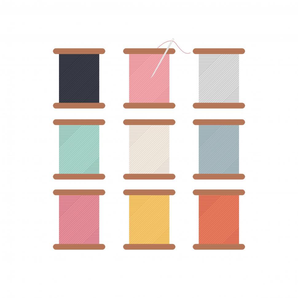 Free Image of Spool of thread icon 