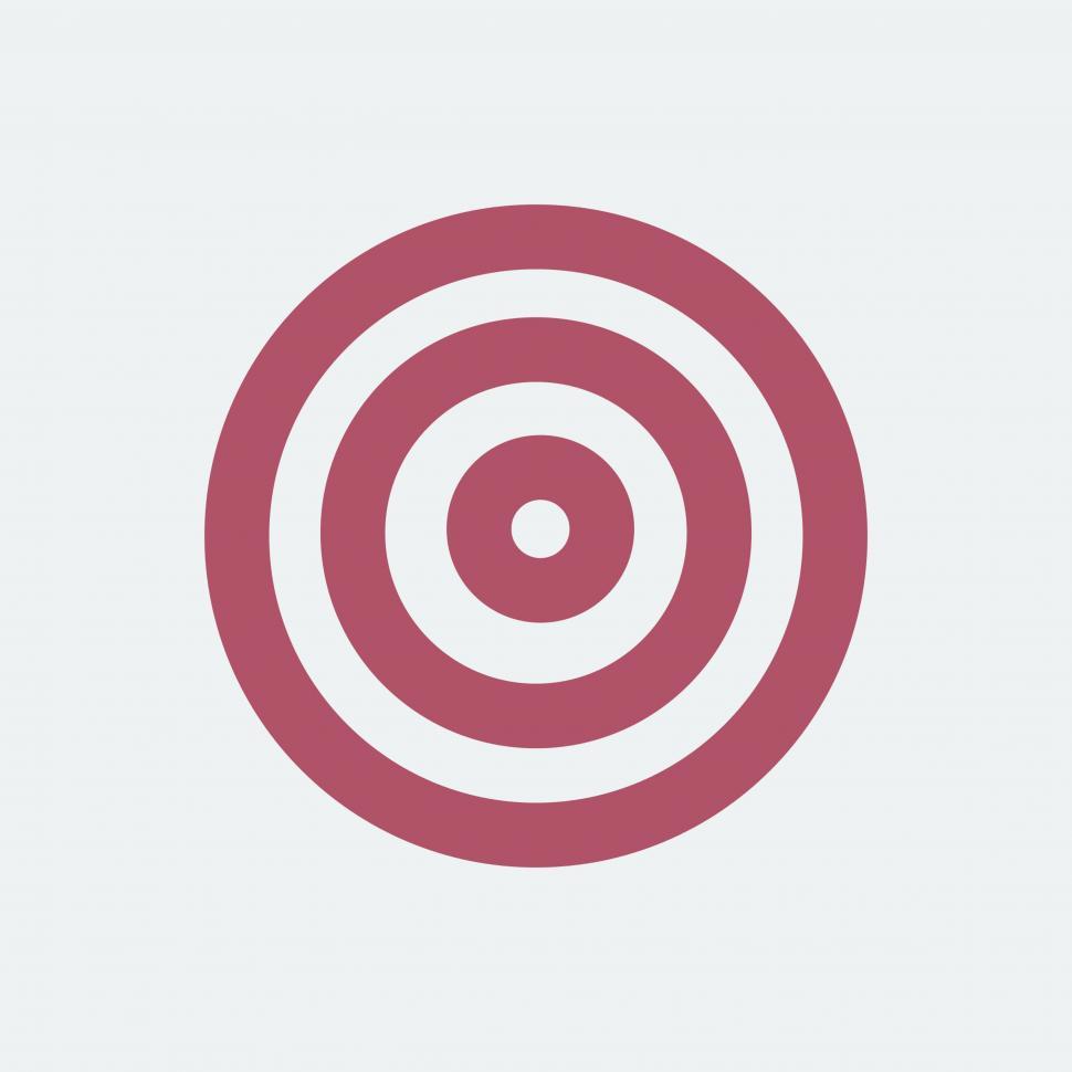 Free Image of Target icon vector 