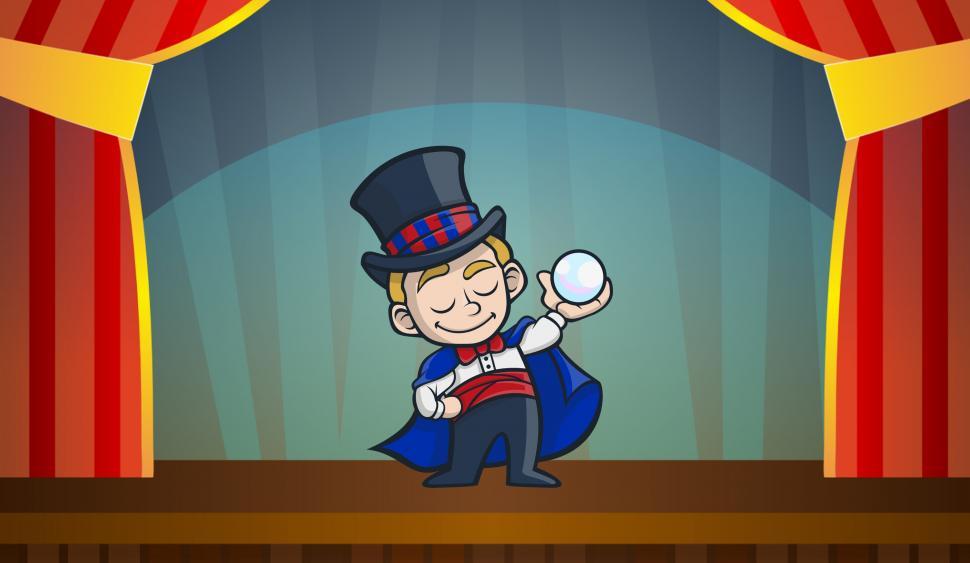 Free Image of magic show  