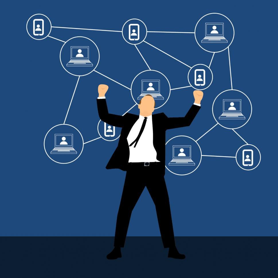 Free Image of Blockchain technology  