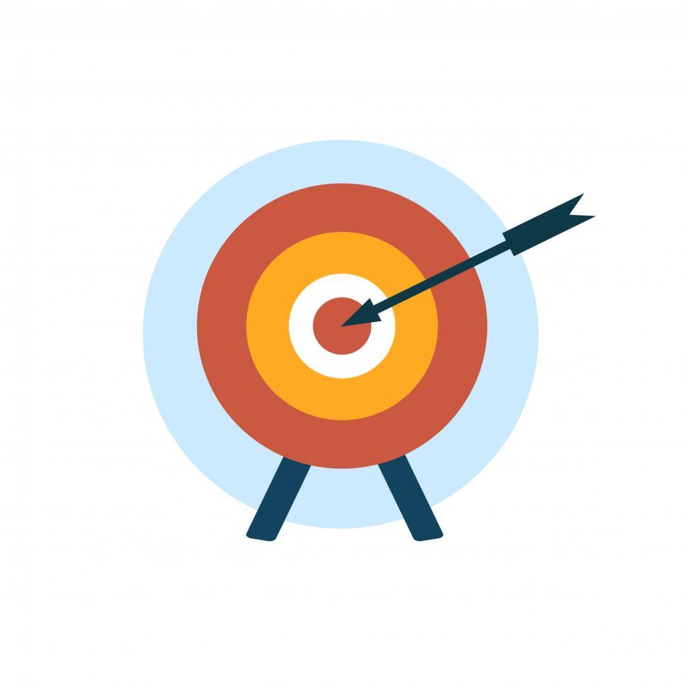 Free Image of Target icon vector 