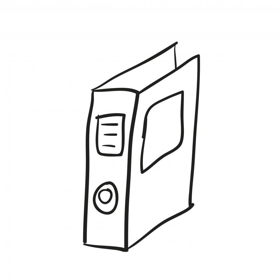 Free Image of Office folder icon vector 