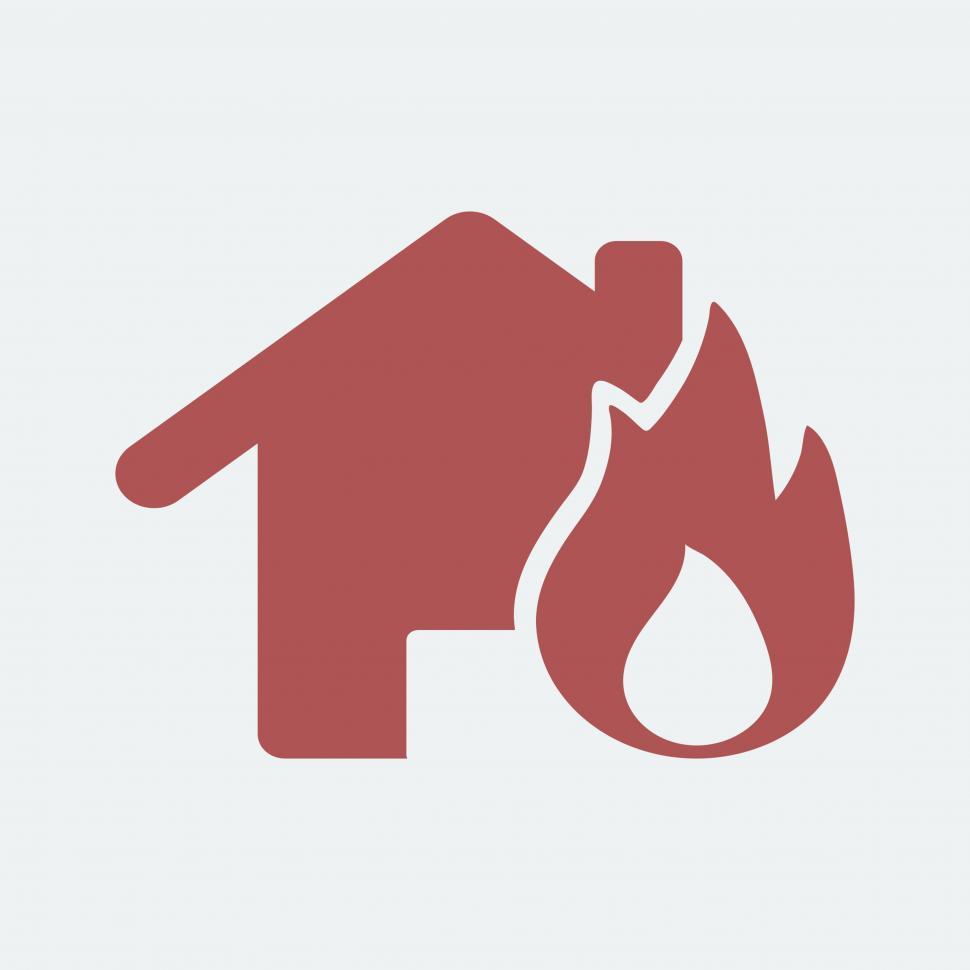 Free Image of Fire insurance vector Illustration icon 
