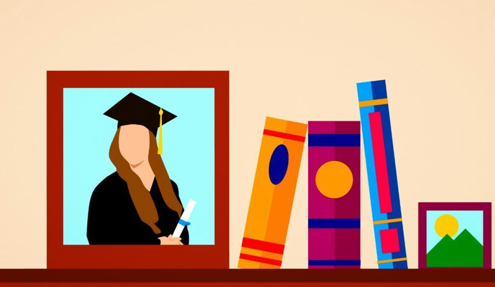 Free Image of graduation memory  