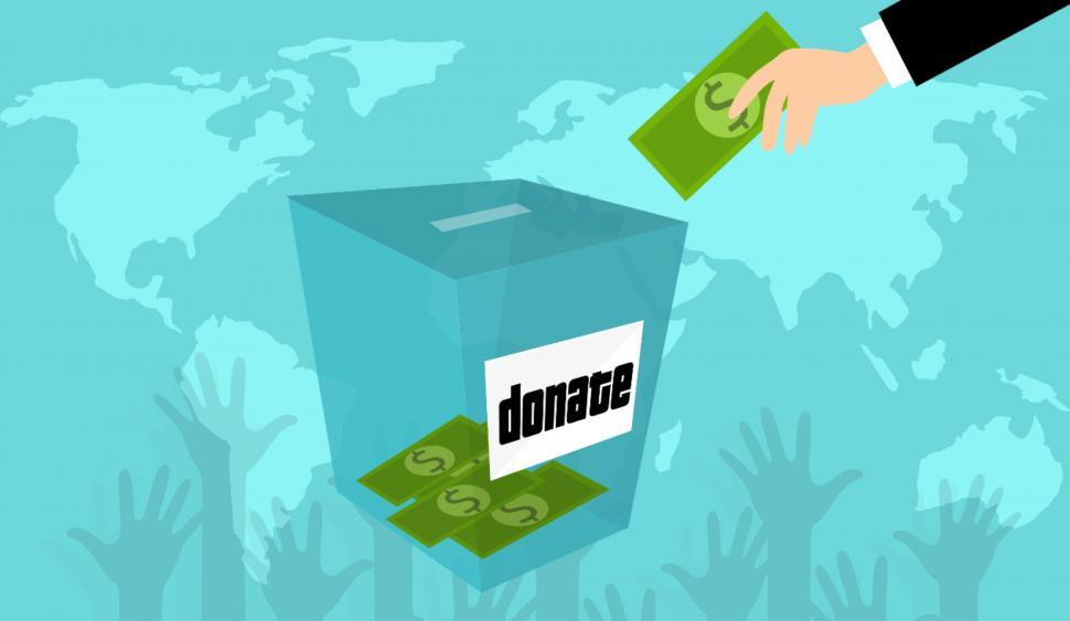 Free Image of charity donation  