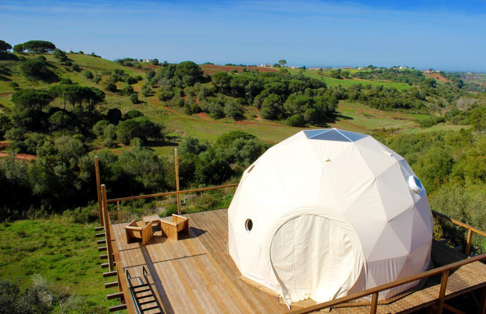 Free Image of Glamping Accommodation - Canvas Dome - Ecological Tents - Alente 