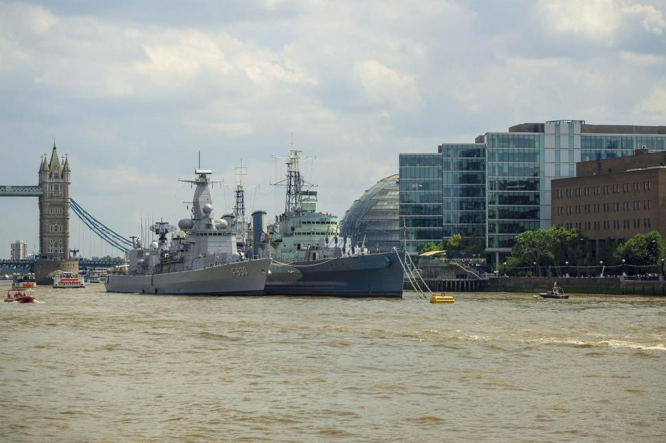 Free Image of HMS Belfast 