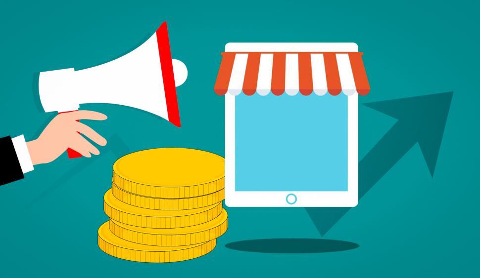 Free Image of Online shop  