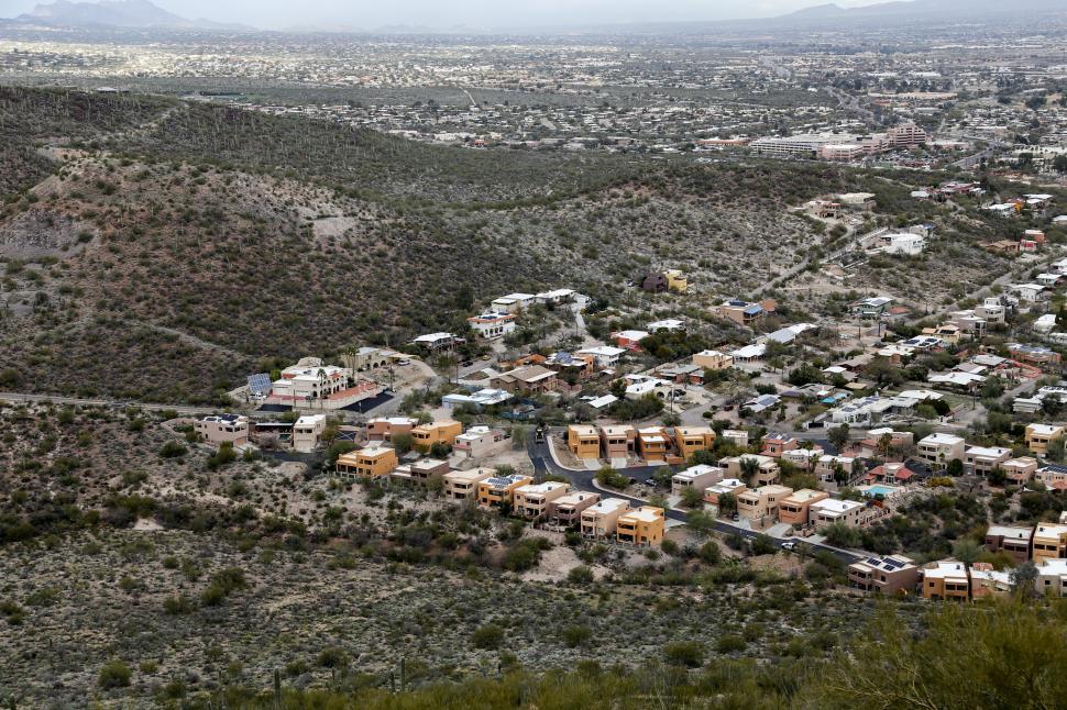 Free Image of Houses and Sprawling Development 