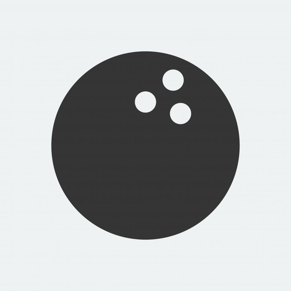 Free Image of Bowling vector icon 