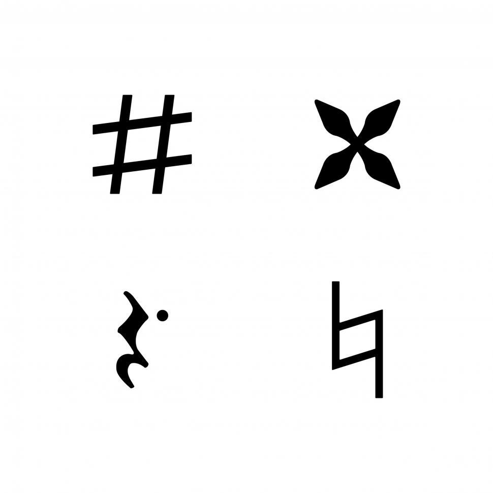 Free Image of Musical note Illustration vector 
