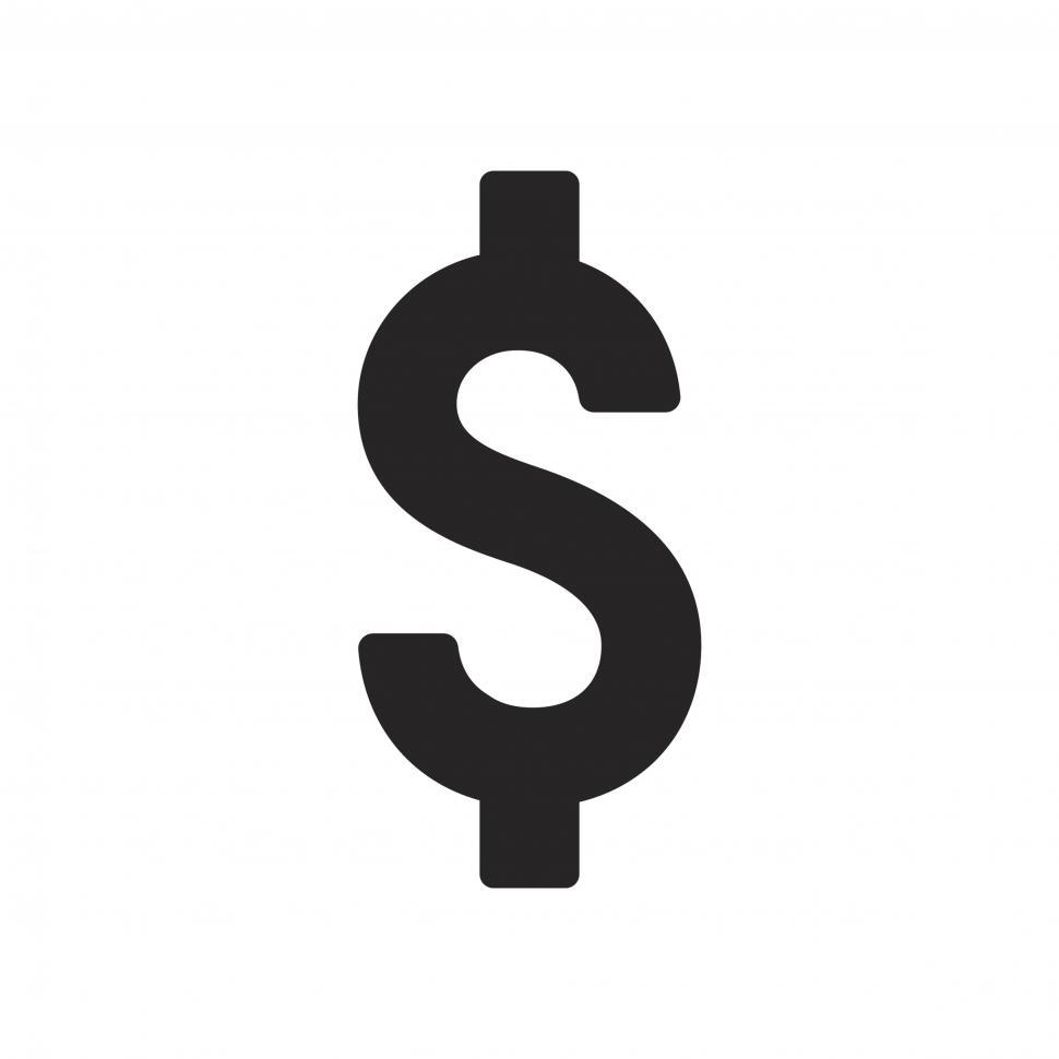 Free Image of Dollar sign vector 