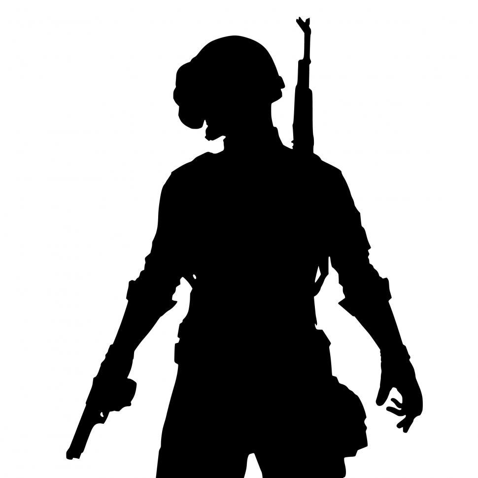 Free Image of pubg game Silhouette  