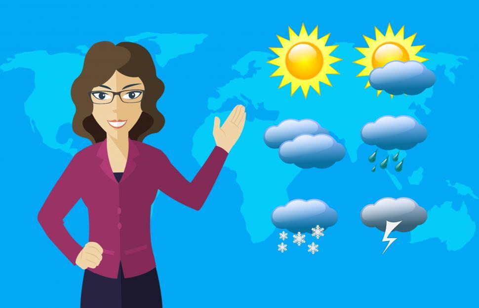 Free Image of Weather forecast  