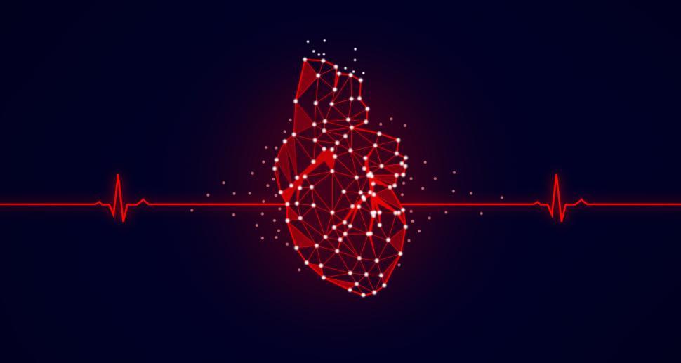 Free Image of Medical Technology Concept - Beating Heart - Cardiology - Health 