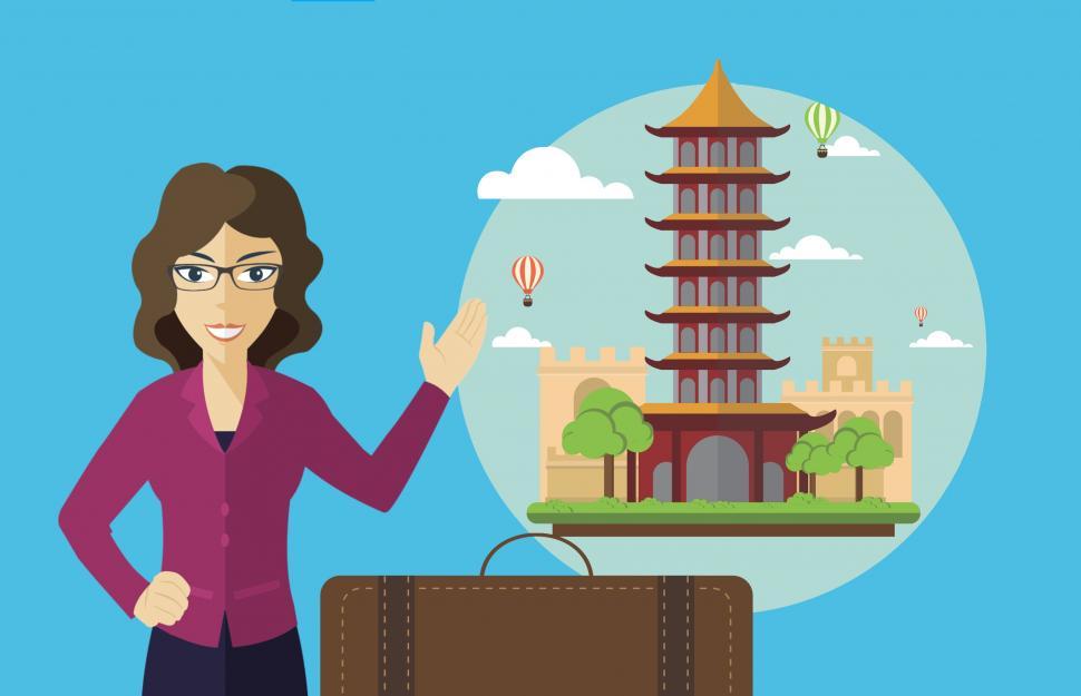 Free Image of Traveling to China  