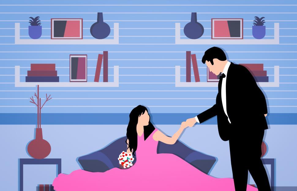 Free Image of Indoor party  