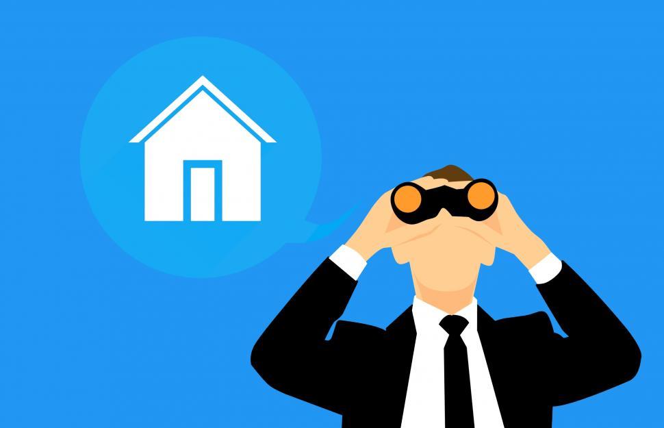 Free Image of Search for home  