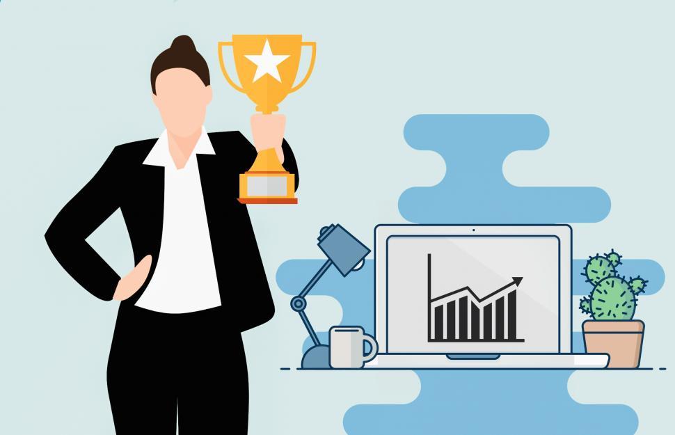 Free Image of Business success  