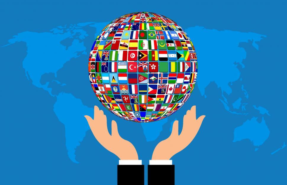 Free Image of World flag  
