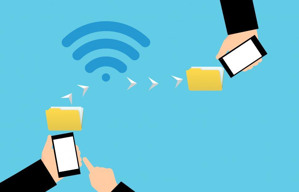 Free Image of WiFi direct technology  