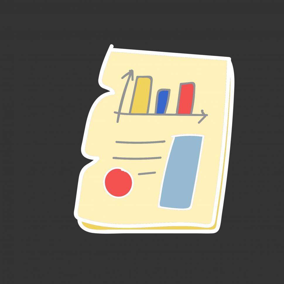 Free Image of Strategy report layout document vector icon 