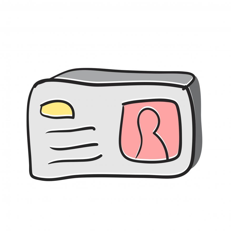 Free Image of Business card vector icon 