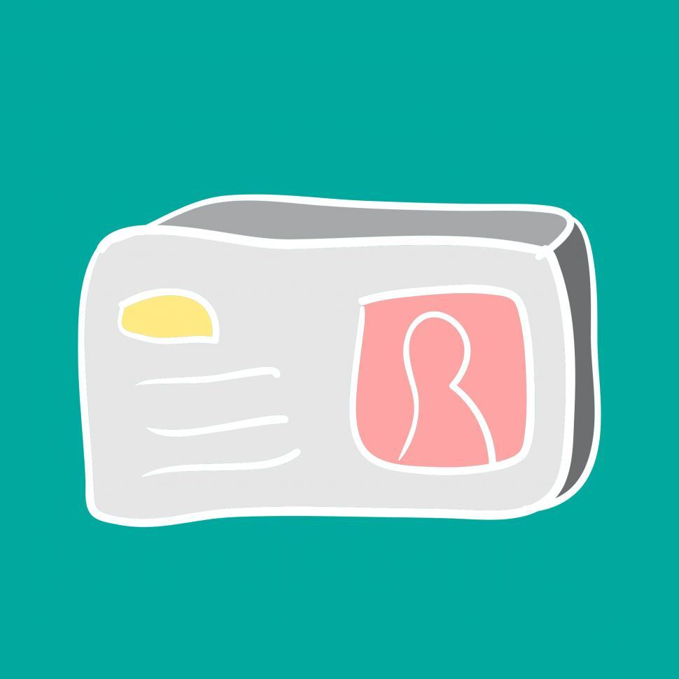Free Image of Business card vector icon 