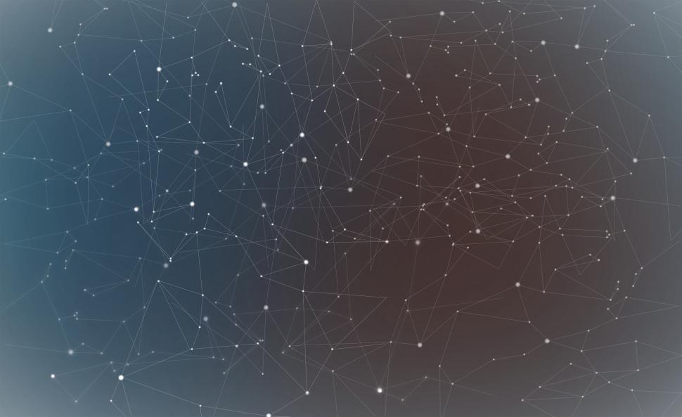 Free Image of Abstract Network Pattern - Faded Colors 