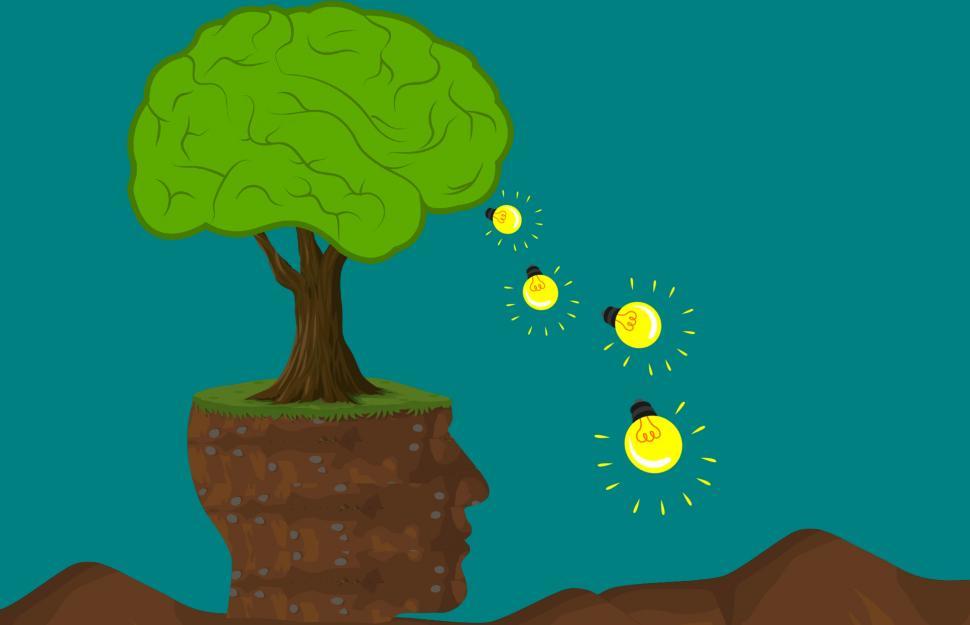 Free Image of Brain tree  