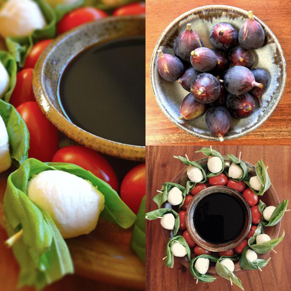 Free Image of Composite of Healthy Appetizers 
