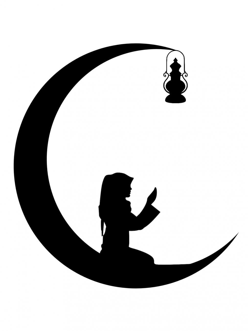 Free Image of Ramadan Mubarak Silhouette 