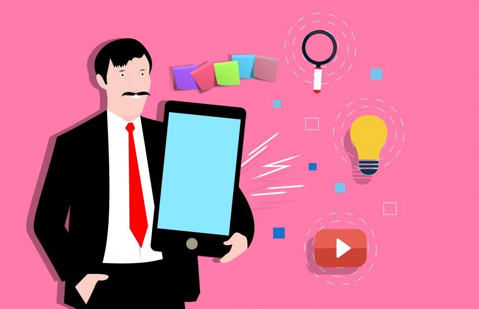 Free Image of Smartphone user  