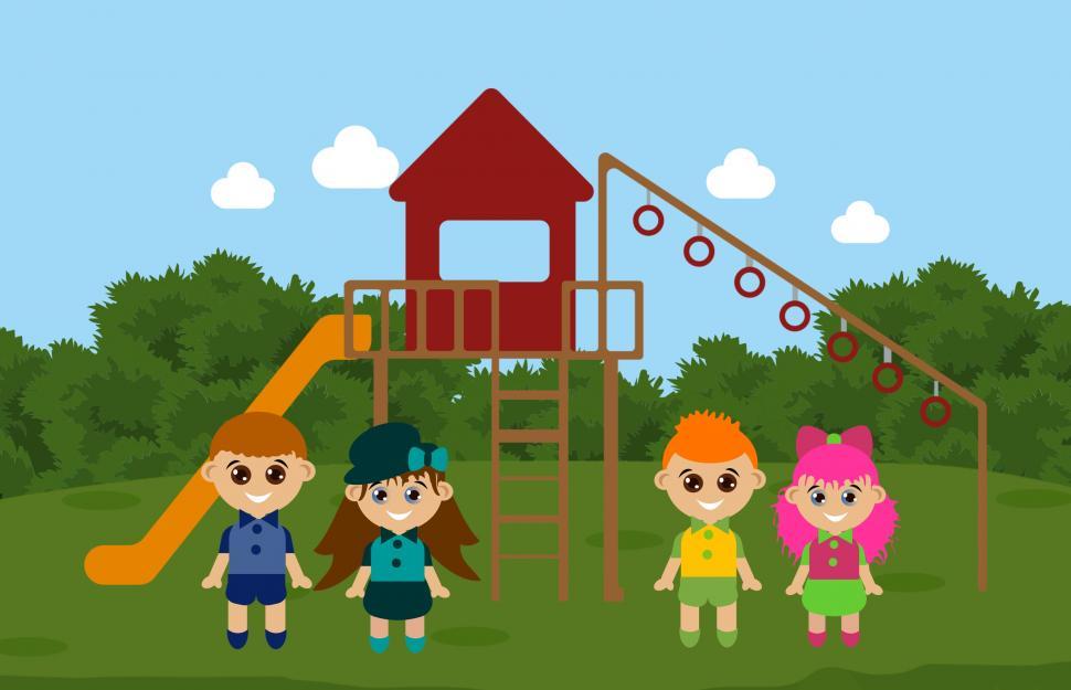 Free Image of Kids park  