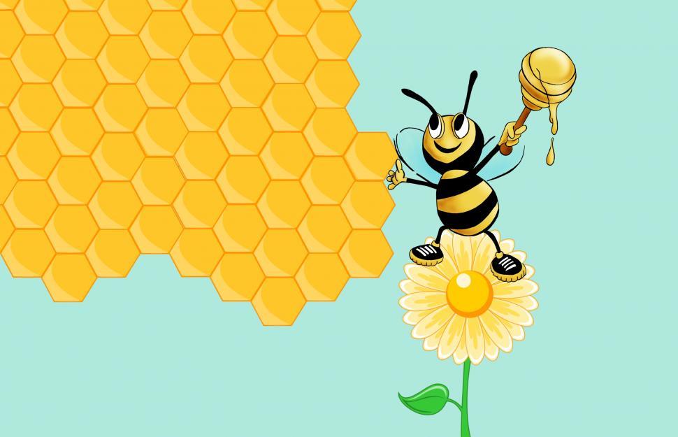 Free Image of Beekeeping and honey  